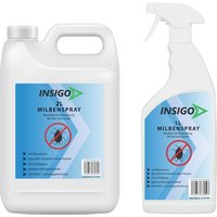 Insigo Milbenspray gegen Milben Hausstaubmilben & Milben Eier von INSIGO