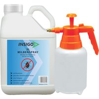 Insigo Milbenspray gegen Milben Hausstaubmilben & Milben Eier von INSIGO