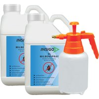 Insigo Milbenspray mit 2L Drucksprüher von INSIGO