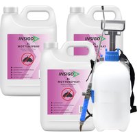 Insigo Mottenspray mit 5L Drucksprüher von INSIGO