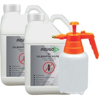 Insigo Silberfischspray mit 2L Drucksprüher von INSIGO