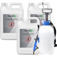 Insigo Silberfischspray mit 5L Drucksprüher von INSIGO