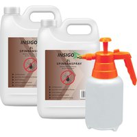 Insigo Spinnenspray mit 2L Drucksprüher von INSIGO