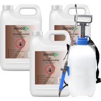 Insigo Spinnenspray mit 5L Drucksprüher von INSIGO