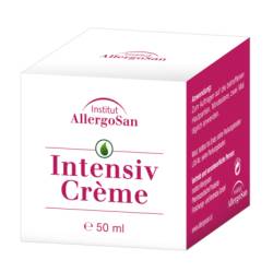 ALLERGOSAN Intensiv Creme 50 ml von INSTITUT ALLERGOSAN Deutschland (privat) GmbH