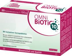 OMNI BiOTiC 10 Pulver Beutel 20X5 g von INSTITUT ALLERGOSAN Deutschland (privat) GmbH