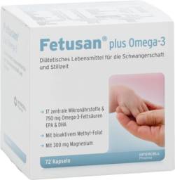 FETUSAN plus Omega-3 Kapseln 90,36 g von INTERCELL-Pharma GmbH