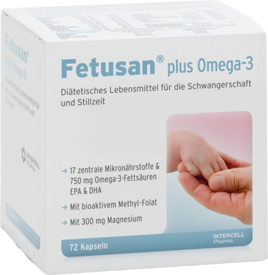 FETUSAN plus Omega-3 Kapseln 90,36 g von INTERCELL-Pharma GmbH