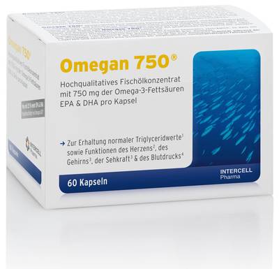 OMEGAN 750 Weichkapseln 89,4 g von INTERCELL-Pharma GmbH