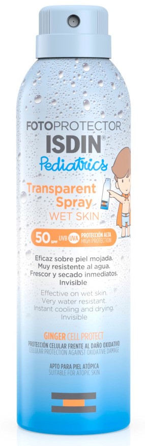 ISDIN Fotoprotector ISDIN Transparent Spray Wet Skin Pediatrics LSF 50 von ISDIN GmbH