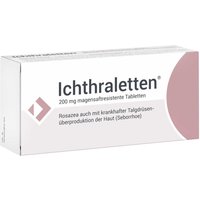 Ichthraletten 200 Mg Magensaftresistente Tabletten von Ichthraletten