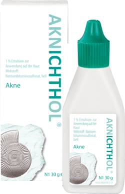 AKNICHTHOL Lotion 30 g von Ichthyol-Gesellschaft Cordes Hermanni & Co. (GmbH & Co.) KG