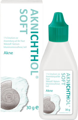 AKNICHTHOL soft Emulsion 30 g von Ichthyol-Gesellschaft Cordes Hermanni & Co. (GmbH & Co.) KG