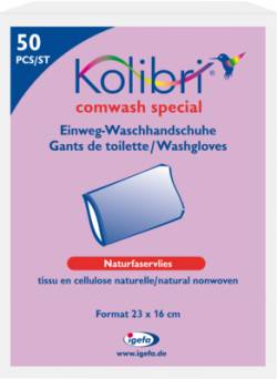 KOLIBRI comwash special Waschhandsch.16x24cm wei� 50 St von Igefa Handelsgesellschaft mbH&Co.KG