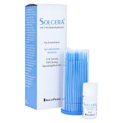 "SOLCERA Lösung zum Auftragen auf die Haut 4 Milliliter" von "Infectopharm Arzneimittel und Consilium GmbH"