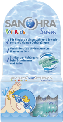 SANOHRA swim Ohrenschutz f.Kinder 2 St von Innosan GmbH