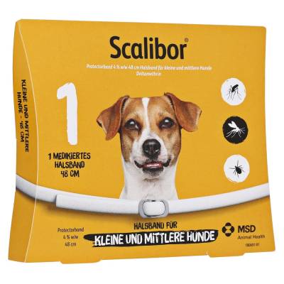 "SCALIBOR Protectorband 48 cm f.kleine-mittl.Hunde 1 Stück" von "Intervet Deutschland GmbH"