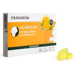 PRANAROM HALSPASTILLEN mit Honig, Zitrone & Pfefferminze von Inula Deutschland GmbH