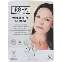 Iroha Nature Faltenfüllende Anti-Aging-Maske mit dreifacher Hyaluronsäure von Iroha