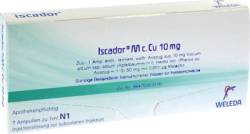 ISCADOR M c.Cu 10 mg Injektionsl�sung 7X1 ml von Iscador AG