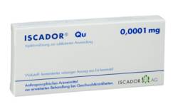 ISCADOR Qu 0,0001 mg Injektionsl�sung 7X1 ml von Iscador AG