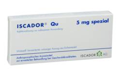 ISCADOR Qu 5 mg spezial Injektionsl�sung 7X1 ml von Iscador AG