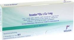 ISCADOR Qu c.Cu 1 mg Injektionslösung von Iscador AG