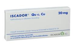 ISCADOR Qu c.Cu 20 mg Injektionsl�sung 7X1 ml von Iscador AG