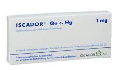 ISCADOR Qu c.Hg 1 mg Injektionsl�sung 7X1 ml von Iscador AG