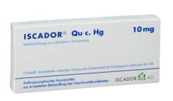 ISCADOR Qu c.Hg 10 mg Injektionsl�sung 7X1 ml von Iscador AG