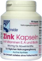 ZINK KAPSELN mit Vitamin E.A.Biotin 45 g von J.Schneider GmbH