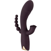 Rabbitvibrator 'Triple Vibrator“ mit Analstimulator | 10 Vibrationsmodi | Javida von Javida