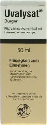 UVALYSAT B�rger Tropfen 50 ml von Johannes B�rger Ysatfabrik GmbH