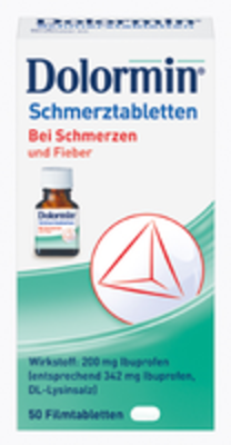 DOLORMIN Filmtabletten 50 St von Johnson & Johnson GmbH (OTC)