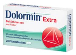 DOLORMIN extra Filmtabletten 20 St von Johnson & Johnson GmbH (OTC)