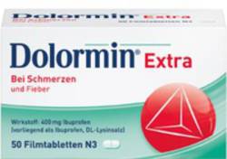 DOLORMIN extra Filmtabletten 50 St von Johnson & Johnson GmbH (OTC)