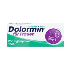 Dolormin für Frauen 10 St Tabletten von Johnson & Johnson GmbH (OTC)