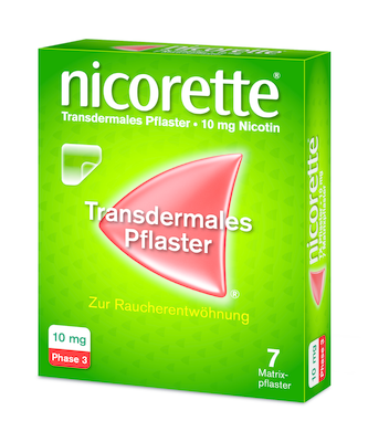 NICORETTE TX Pflaster 10 mg 7 St von Johnson & Johnson GmbH (OTC)