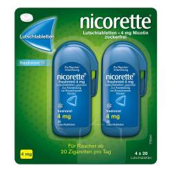 nicorette 4 mg Nikotinlutschtabletten freshmint -20% Cashback* von Johnson & Johnson GmbH (OTC)