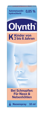 OLYNTH 0,05% N Schnupfen Dosierspray ohne Konserv. 10 ml von Johnson & Johnson GmbH (OTC)