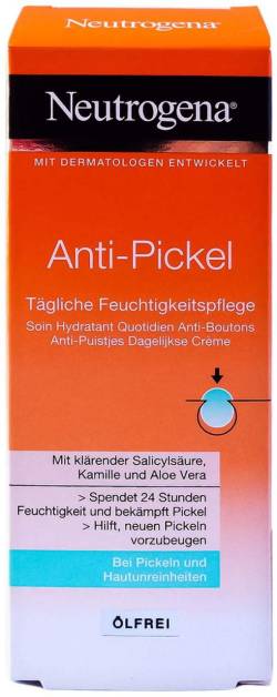 Neutrogena Anti Pickel Tägliche Feuchtigkeitspflege 50 ml von Johnson&Johnson GmbH-CHC