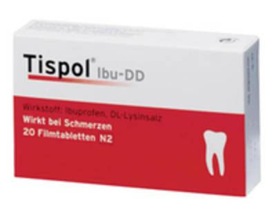 TISPOL Ibu DD Filmtabletten 20 St von Johnson&Johnson GmbH-CHC