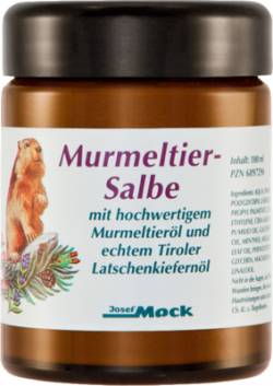 MURMELTIER SALBE 100 ml von Josef Mack GmbH&Co.Kg
