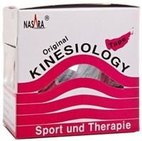 NASARA Kinesiologie Tape 5 cmx5 m pink von Jovita Pharma