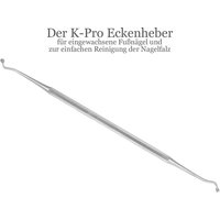 K-Pro Eckenheber Excavator - Profi Zehen Nagel Fußnägel Heber Edelstahl von K-Pro
