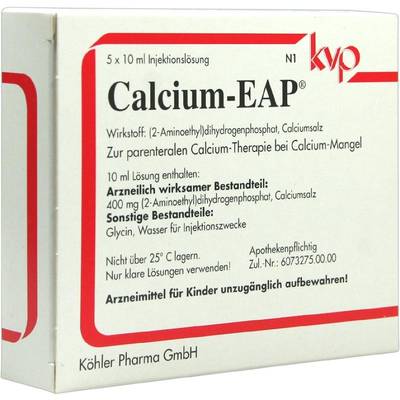 CALCIUM EAP Ampullen 5X10 ml von K�hler Pharma GmbH