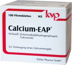 CALCIUM EAP magensaftresistente Tabletten 100 St von K�hler Pharma GmbH