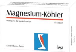 MAGNESIUM K�HLER Kapseln 15,2 g von K�hler Pharma GmbH