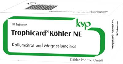 TROPHICARD K�hler NE Tabletten 34 g von K�hler Pharma GmbH