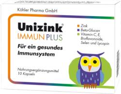 UNIZINK Immun Plus Kapseln 8,3 g von K�hler Pharma GmbH